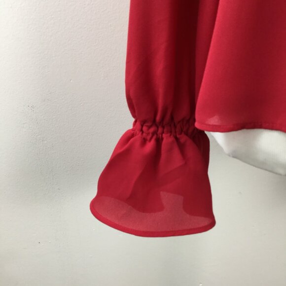 Madewell Red Blouse s - Picture 8 of 10